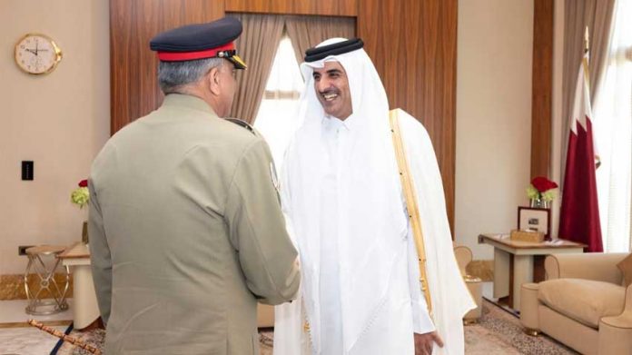 Emir of Qatar appreciates Pakistan's efforts for regional stability