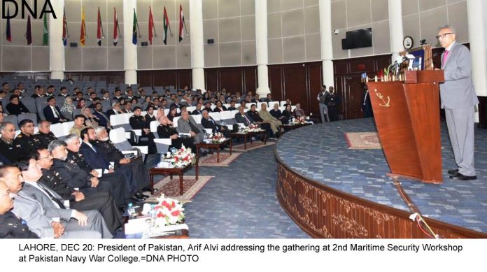Maritime security importance increased after Gwadar project: President