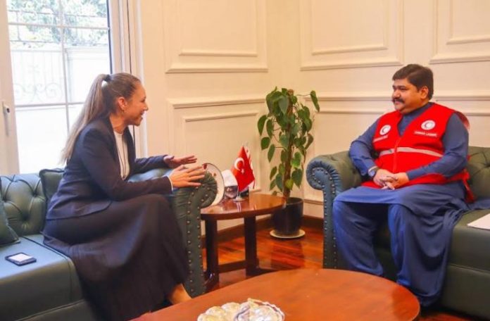 PRCS Chairman calls on Ambassador of Turkish Republic of Northern Cyprus