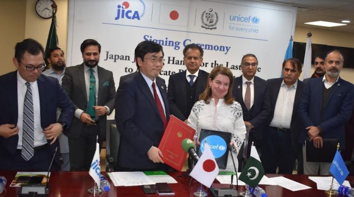 UNICEF and JICA Applaud Japan's $3.62 Million Contribution to Polio-Free Future in Pakistan