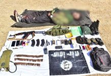 10 militants killed, civilian martyred in Gwadar: ISPR Security forces neutralize high profile Daesh leader in Khyber District operation: ISPR