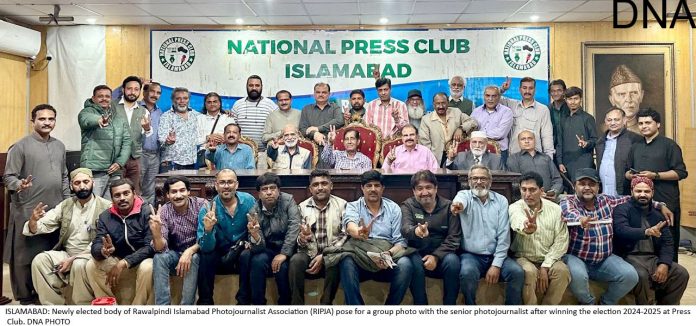 Sohail Shahzad Cheetah elected President of Islamabad Photojournalists Association (RIPJA)
