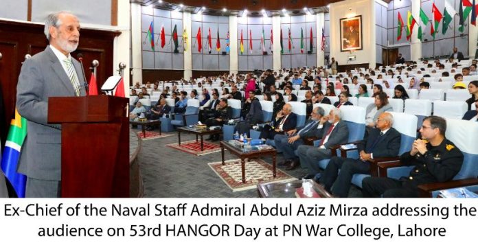 Pakistan Navy celebrates 53rd HANGOR Day in Pakistan Navy War College