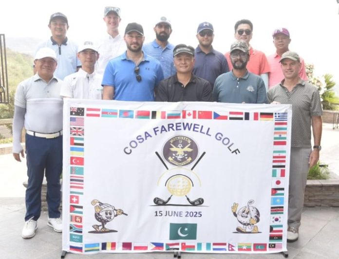 COSA hosts farewell golf for outgoing diplomats from 3 nations