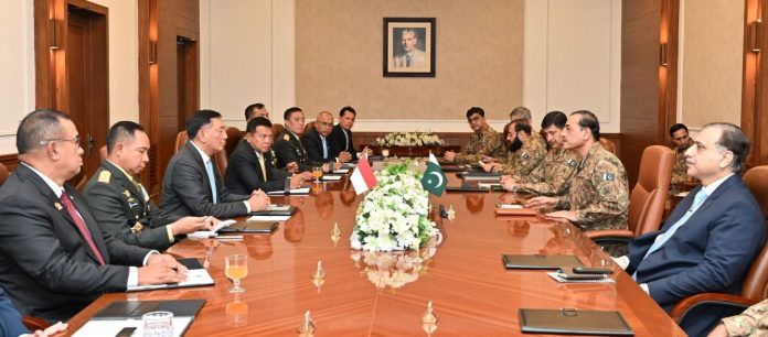 COAS, Indonesian Defence Minister discuss regional security dynamics