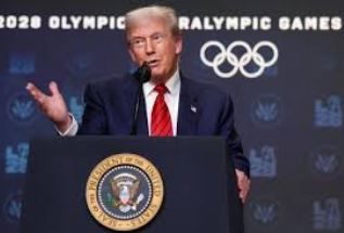 6 Trump creates task force to prepare for 2028 Olympic Games