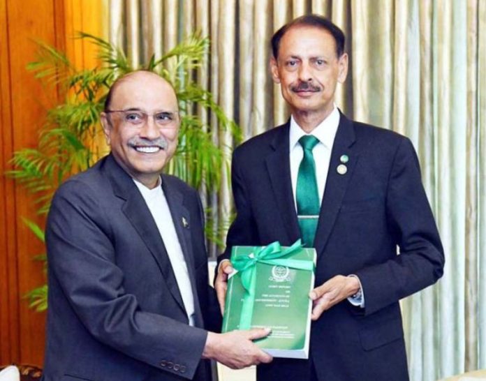 Auditor General of Pakistan pays farewell call on President