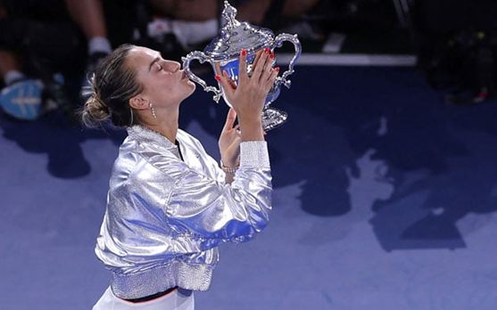 21 US Open champion Aryna Sabalenka claims fourth Grand Slam title