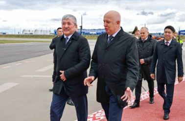 3 Chairman of Cabinet of Ministers of Kyrgyzstan arrives in Belarus on official visit