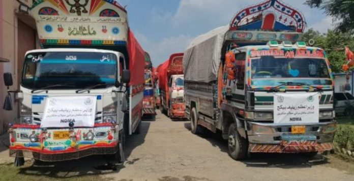 NDMA dispatches fresh relief consignment to flood-hit Punjab