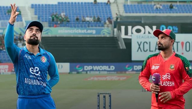 7 Asia Cup 2025: Bangladesh win toss, elect to bat first against Afghanistan