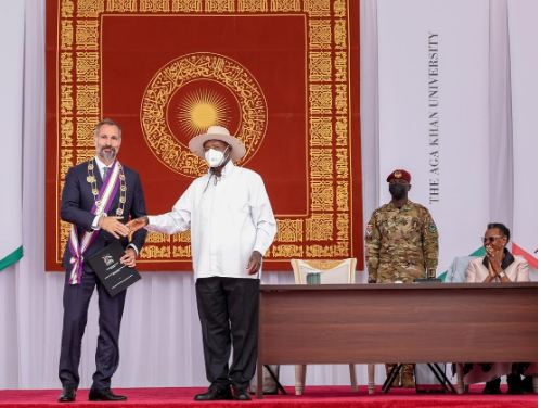 DNA 12-15 Uganda confers top honour on Prince Rahim Aga Khan