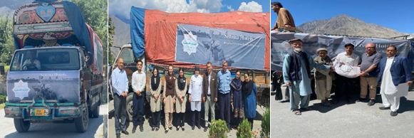DNA 14-7 Jazba-e-Khidmat’ initiative by Serena Hotels brings relief to flood affectees in Gilgit-Baltistan