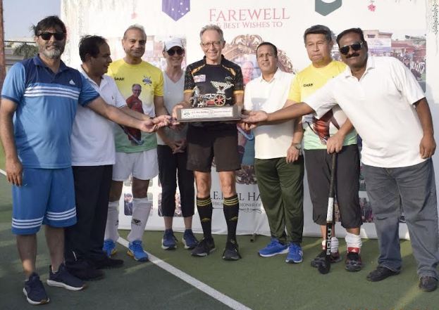DNA 21-1 Rising Stars Hockey Club hosts farewell match for Australian envoy Neil Hawkins