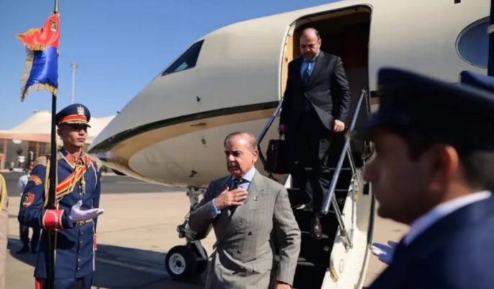 PM Shehbaz arrives in Egypt to attend signing ceremony of Gaza peace plan