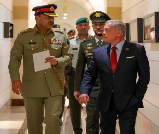 DNA 27-13 Field Marshal Asim Munir discusses regional issues with Jordan's king