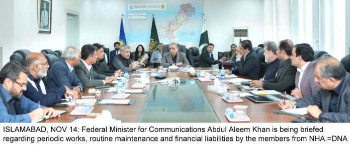 New toll plazas planned across KP to boost highway revenue: Aleem Khan