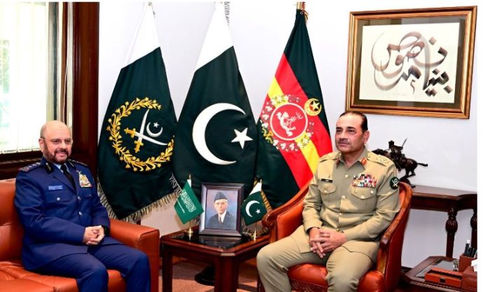 Saudi military chief visits GHQ