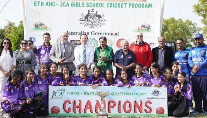 Australian High Commission empowers girls through cricket