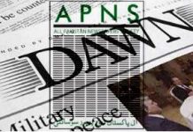 APNS condemns govt’s ad ban on Dawn News, Media Group APNS condemns govt's ad ban on Dawn News, Media Group