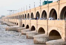 Sindh Irrigation Minister inspects Sukkur Barrage renovation work Sindh Irrigation Minister inspects Sukkur Barrage renovation work