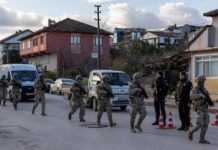 Three Turkish police officers, six Daesh militants killed Three Turkish police officers, six Daesh militants killed