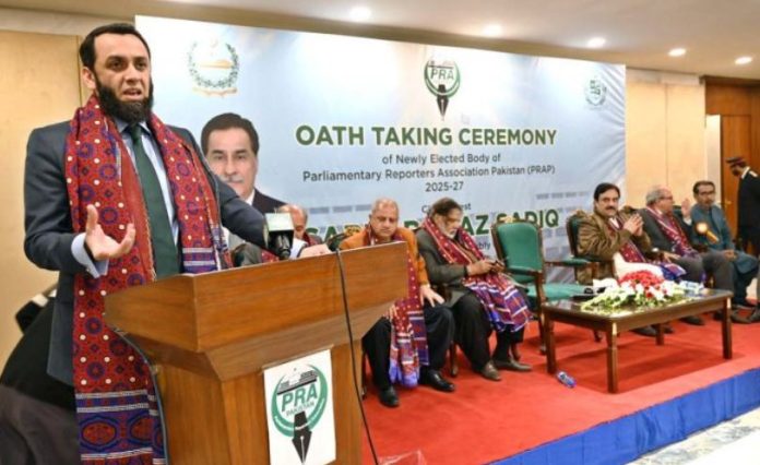 Tarar vows enhanced support, job security for journalists at PRA oath-taking ceremony