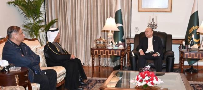 6 UAE ambassador meets President Zardari to discuss deepening bilateral relations