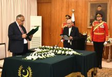 President Zardari Administers Oath to New Federal Tax Ombudsman President Zardari Administers Oath to New Federal Tax Ombudsman
