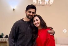 Shoaib Malik wishes Sana Javed a ‘happy second wedding anniversary’ Shoaib Malik wishes Sana Javed a 'happy second wedding anniversary'