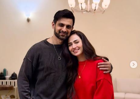 Shoaib Malik wishes Sana Javed a ‘happy second wedding anniversary’ Shoaib Malik wishes Sana Javed a 'happy second wedding anniversary'