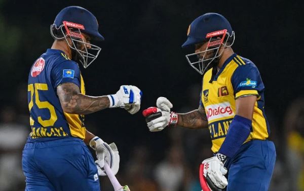 000000 Sri Lanka beat Pakistan in rain-hit third T20I to level series 1-1