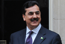 Senator Abid Sher Ali calls on Acting President Gilani
