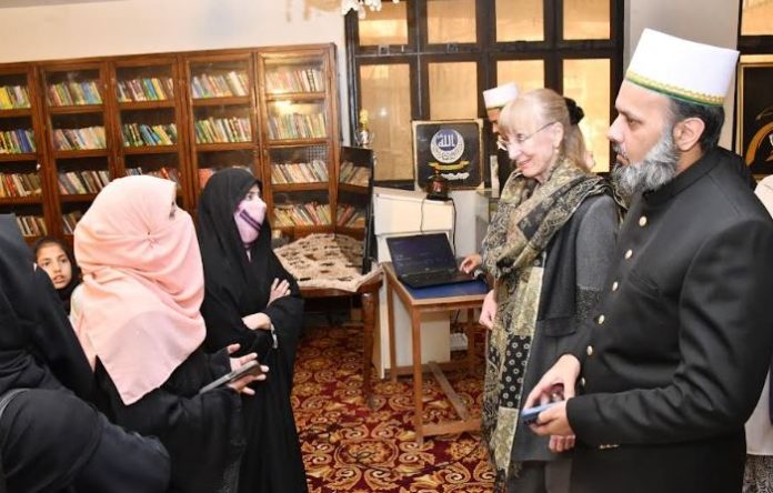 German ambassador visits Madrassa in Mohra Sharif