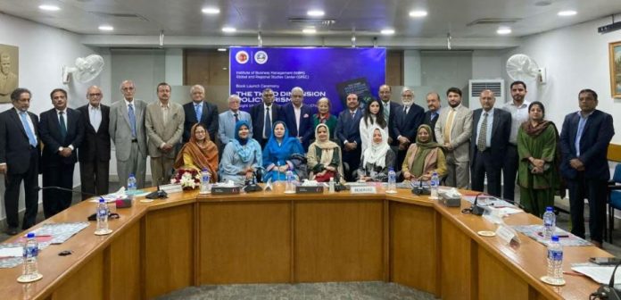 IoBM hosts launch of Ambassador Baluch's book 