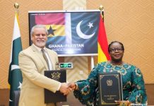 Pak, Ghana hold first formal bilateral talks Pak, Ghana hold first formal bilateral talks