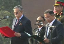 Tarique Rahman sworn in as Bangladesh’s PM after landslide election victory Tarique Rahman sworn in as Bangladesh's PM after landslide election victory
