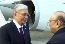 Kazakhstan president arrives on two-day official visit Kazakhstan president arrives on two-day official visit