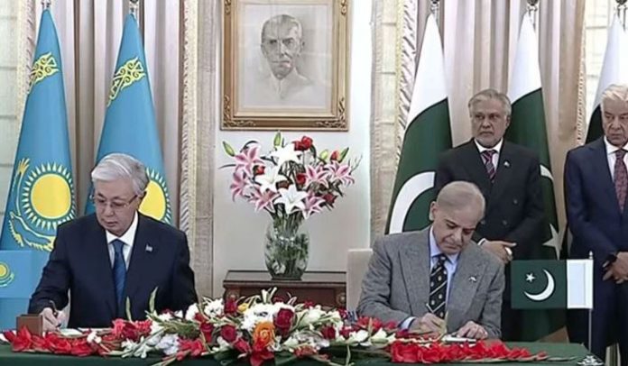 Pakistan, Kazakhstan ink 37 MoUs to strengthen strategic, economic ties