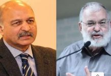 Senator Mushahid Hussain, ex-Israeli general clash over ‘Greater Israel’ plans in TV show Senator Mushahid Hussain, ex-Israeli general clash over 'Greater Israel' plans in TV show