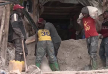 Mine collapse in eastern Congo leaves 200 dead, authorities say, but rebels dispute the number