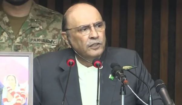 32 President Zardari addresses joint session of parliament