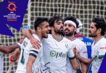 Hockey World Cup qualifying round; Pakistan beat Malaysia 5-3 Hockey World Cup qualifying round; Pakistan beat Malaysia 5-3