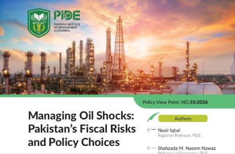 DNA 29-4 PIDE Warns Oil Shock Threatens Pakistan’s Fiscal Stability