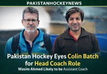 Colin Batch shortlisted for Pakistan Hockey Head Coach Colin Batch shortlisted for Pakistan Hockey Head Coach