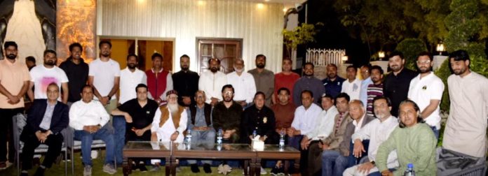 Rising Stars President honors Under-18 Hockey Championship Team