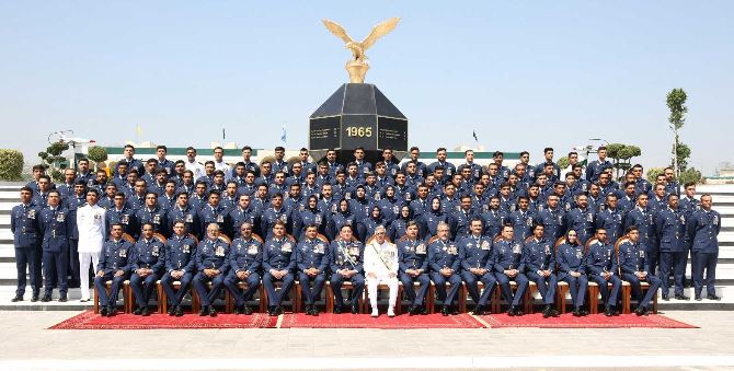 DNA 14-9 Naval Chief graces PAF Risalpur Graduation Ceremony