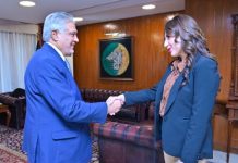 Dar, US chargée discuss engagement between America and Iran Dar, US chargée discuss engagement between America and Iran