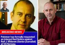 Sindh govt asks interior ministry to issue red warrant for absconding Norwegian editor Sindh govt asks interior ministry to issue red warrant for absconding Norwegian editor
