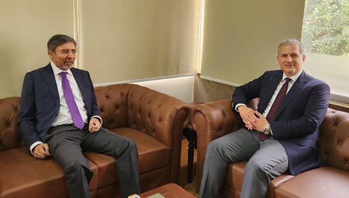 IRS Chairman meets Jordanian diplomat to boost bilateral ties